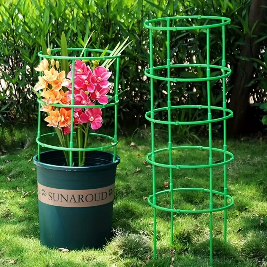 18 pièces/ensemble 6 couches Support de plante piquets
