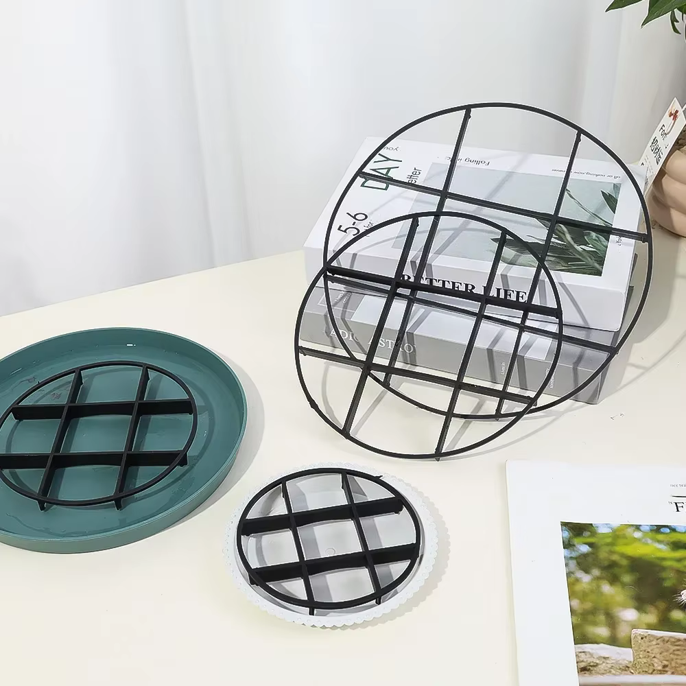 Pot de fleurs en plastique pour intérieur et extérieur