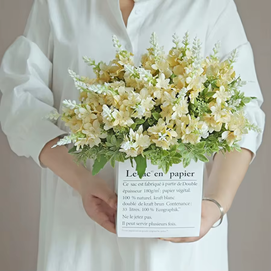 Soie Yucca Gloriosa Fleurs Artificielles De Mariage Maison Décor De Noël Table Centre Couronne Bouquet De Mariée Coloré Photographie Prop