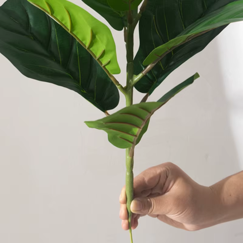 Faux arbre de Ficus artificiel de 38cm