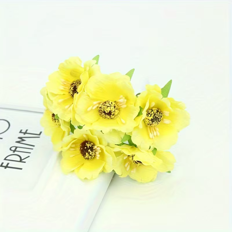Fleurs artificielles en soie