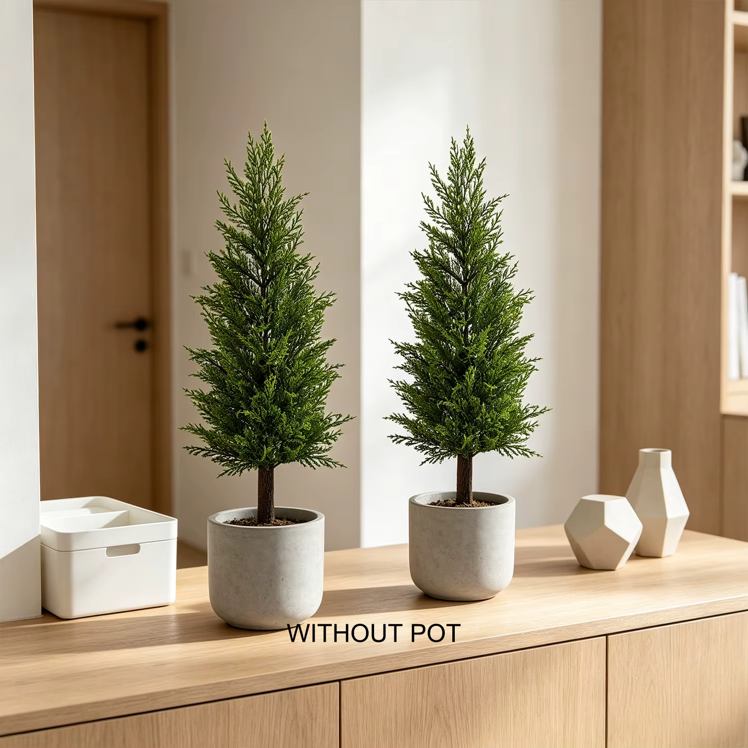 Cèdre artificiel de 90-120 cm résistant aux UV