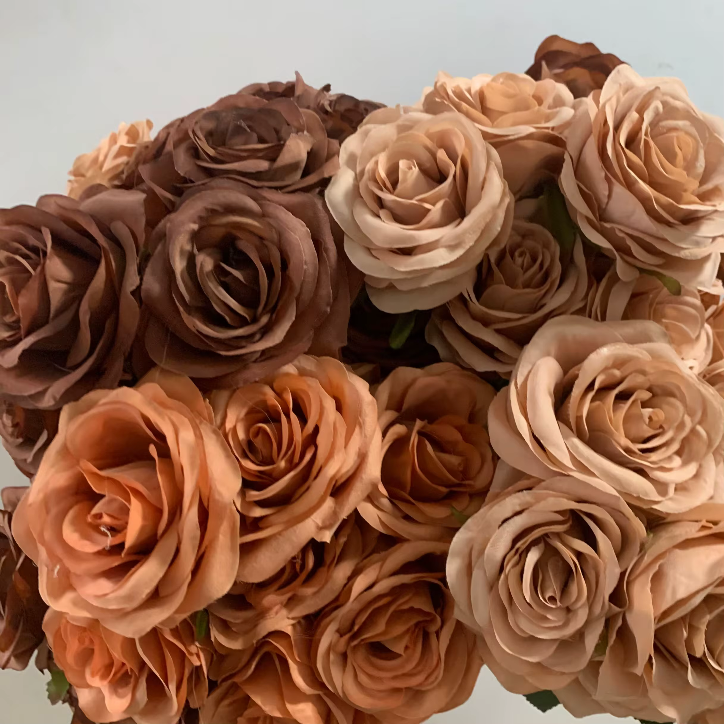Bouquet de Roses artificielles à 9 têtes