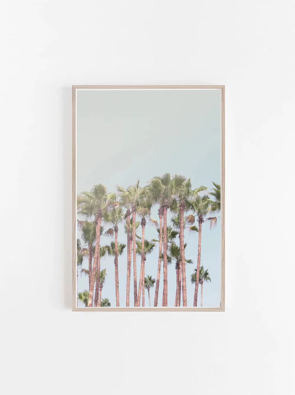 Peinture sur toile pastel botanique moderne