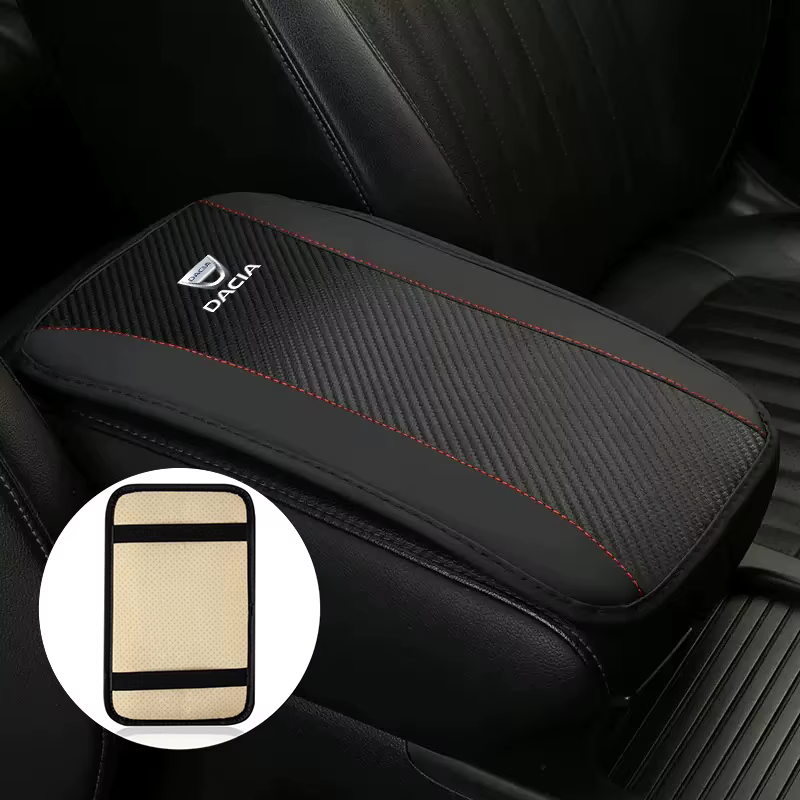 Coussin d'accoudoir intérieur de voiture élégant, accessoires pour Dacia Duster Jogger Sandero Logan, accoudoir à ressort, Console centrale Bigster