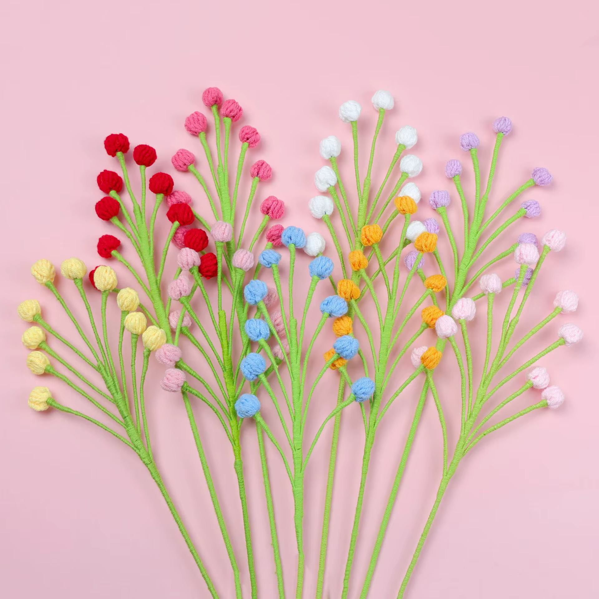 Bouquet de fleurs en Crochet
