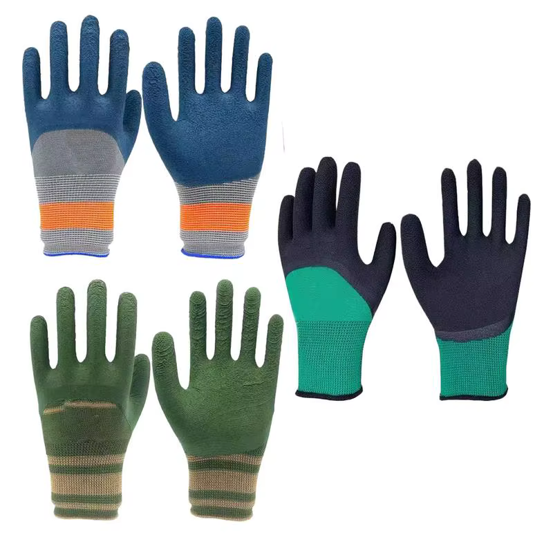 1 paire de gants de jardinage en Latex