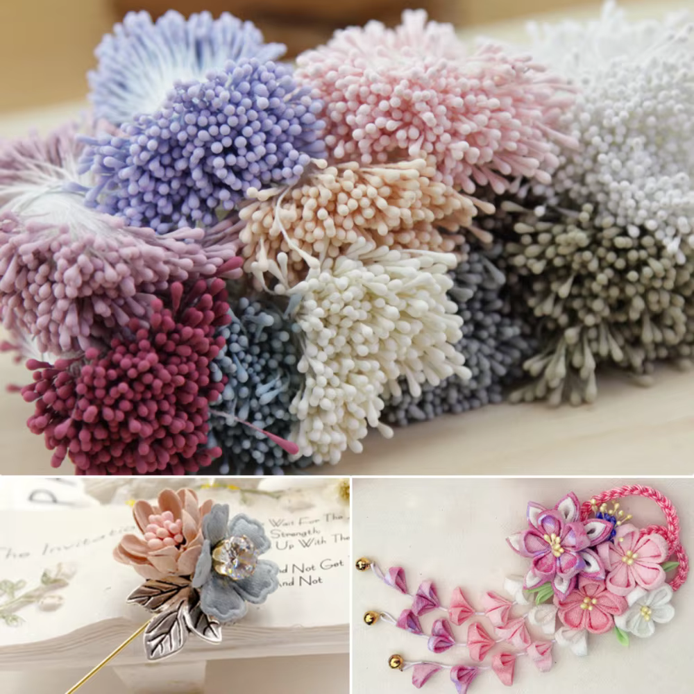 Stame de fleurs artificielles de 2mm