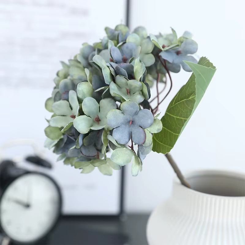 Hortensia artificielle d'automne