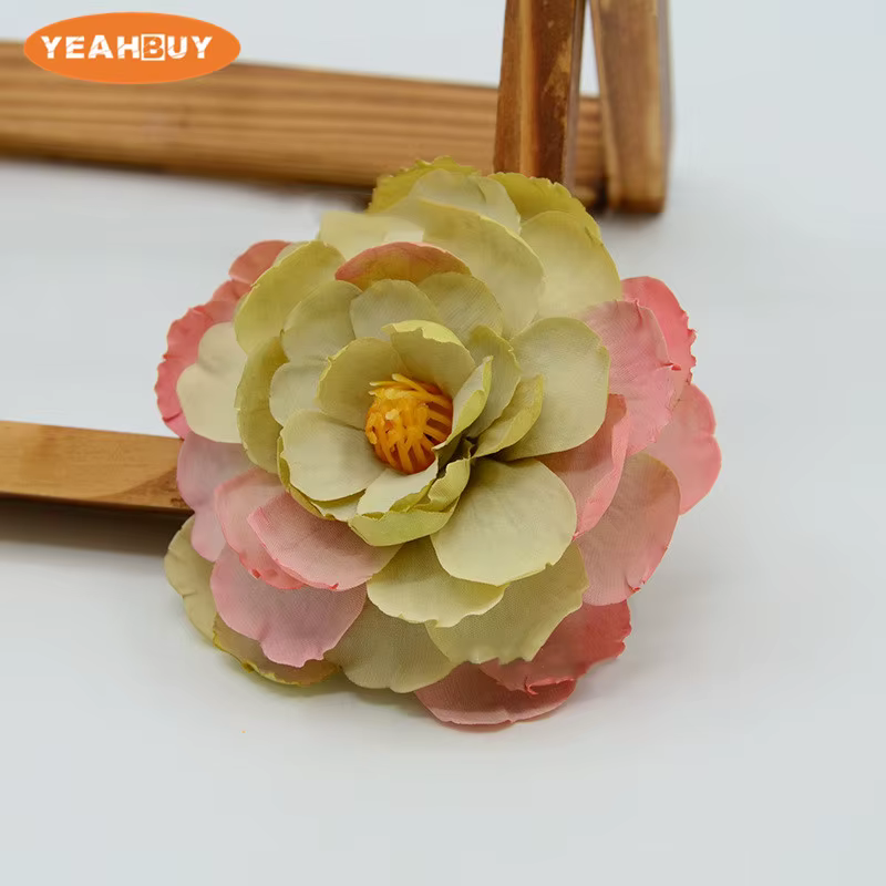 Tête de fleur de pivoine artificielle