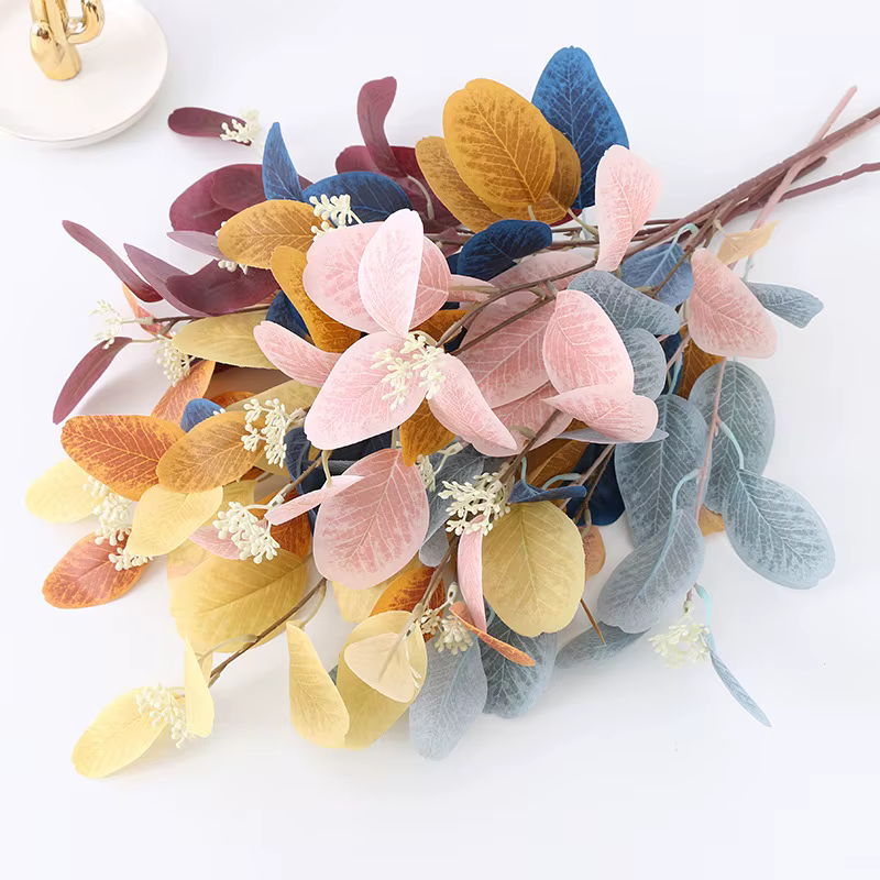 Feuille d'eucalyptus artificielle 3 Frok
