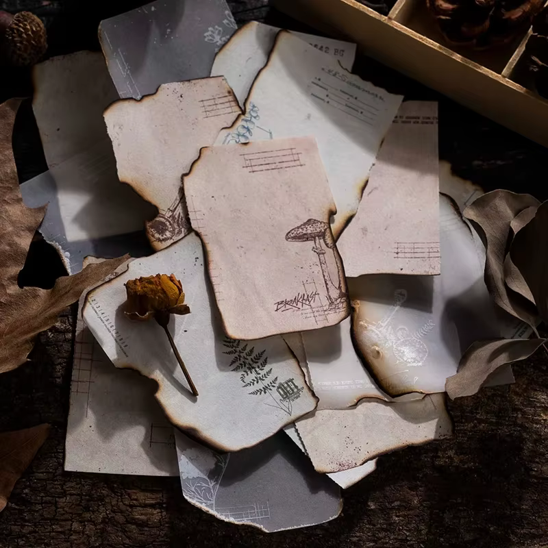 Papier double matériau pour fond d'écriture mémo