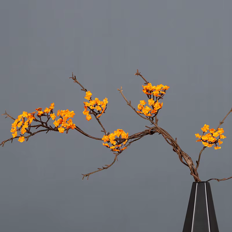 InjFlowers-Fleurs artificielles en rotin