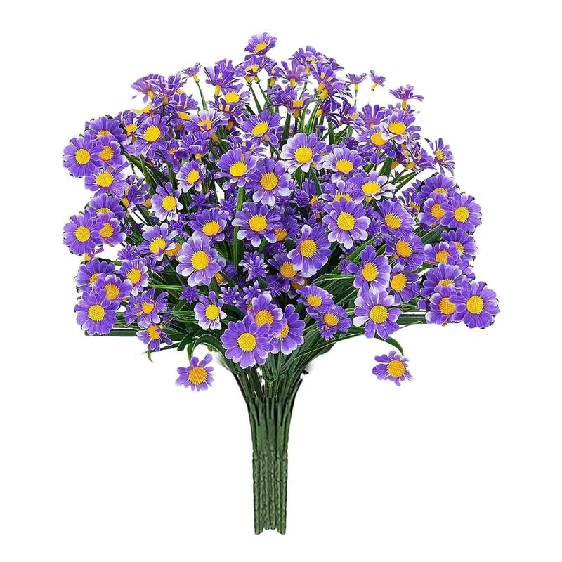 1 paquet de marguerites artificielles résistantes aux UV