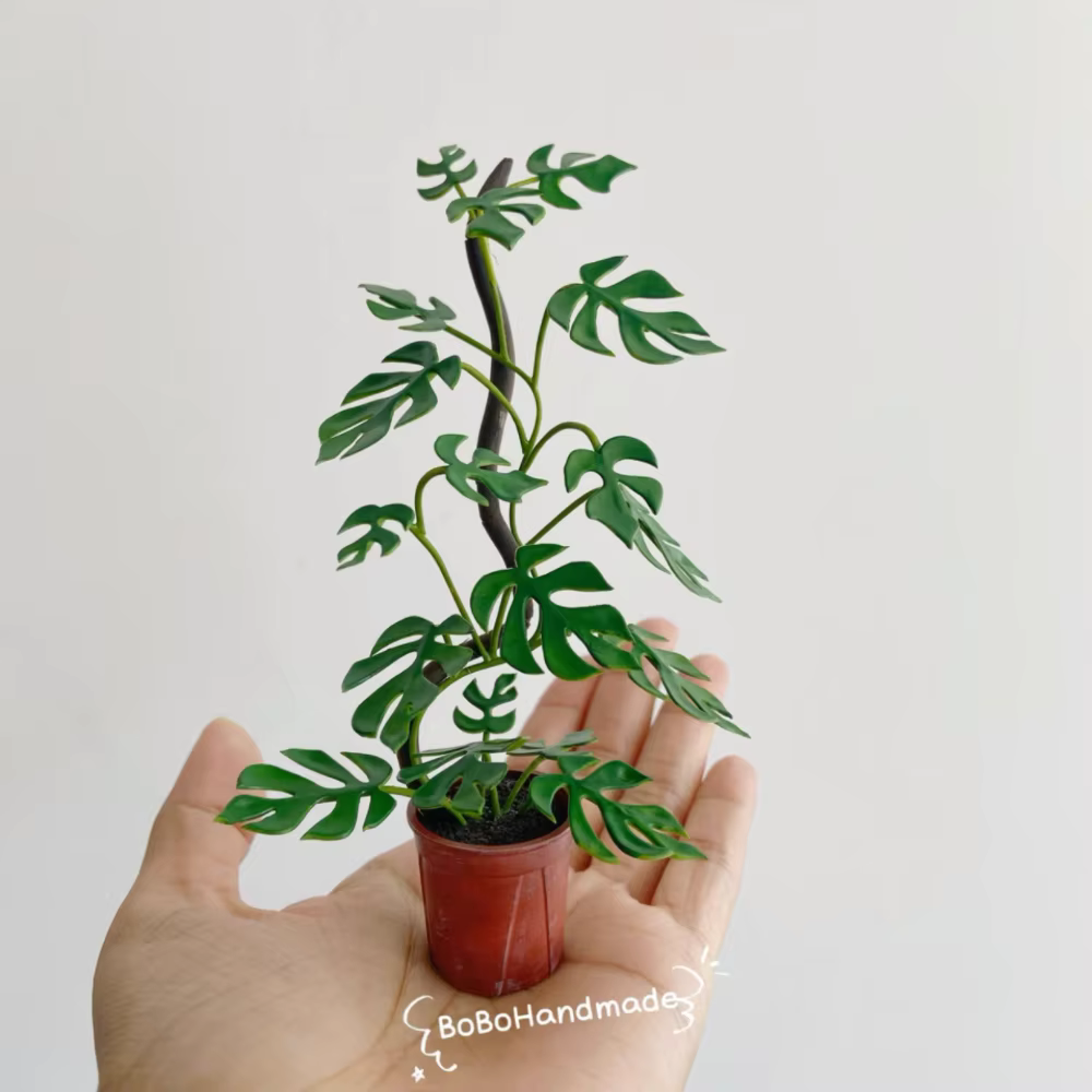 Mini Pots de plantes en argile faits à la main