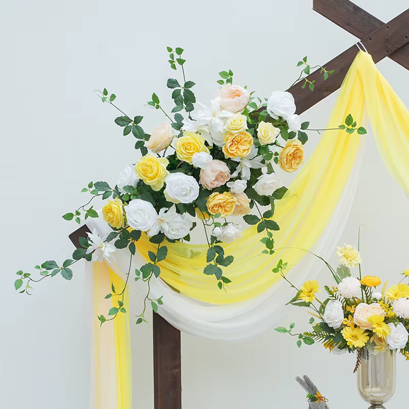 Série jaune et blanc C8635