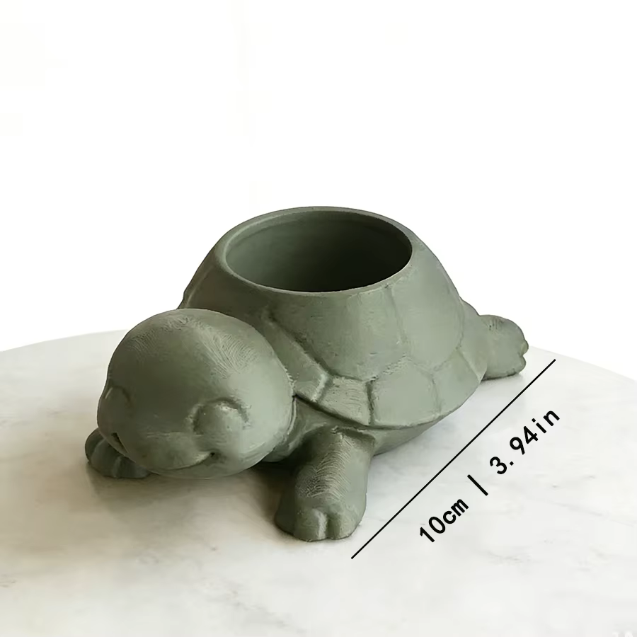 Pot de fleurs pour plantes succulentes en forme d'animal mignon
