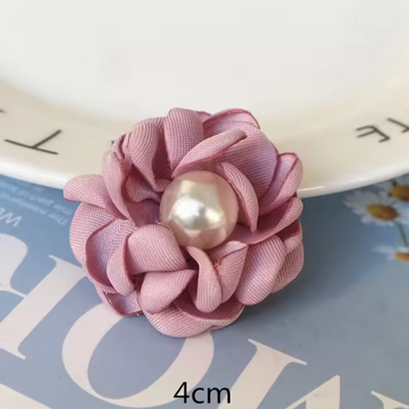 Mélange de fleurs artificielles en mousseline de soie