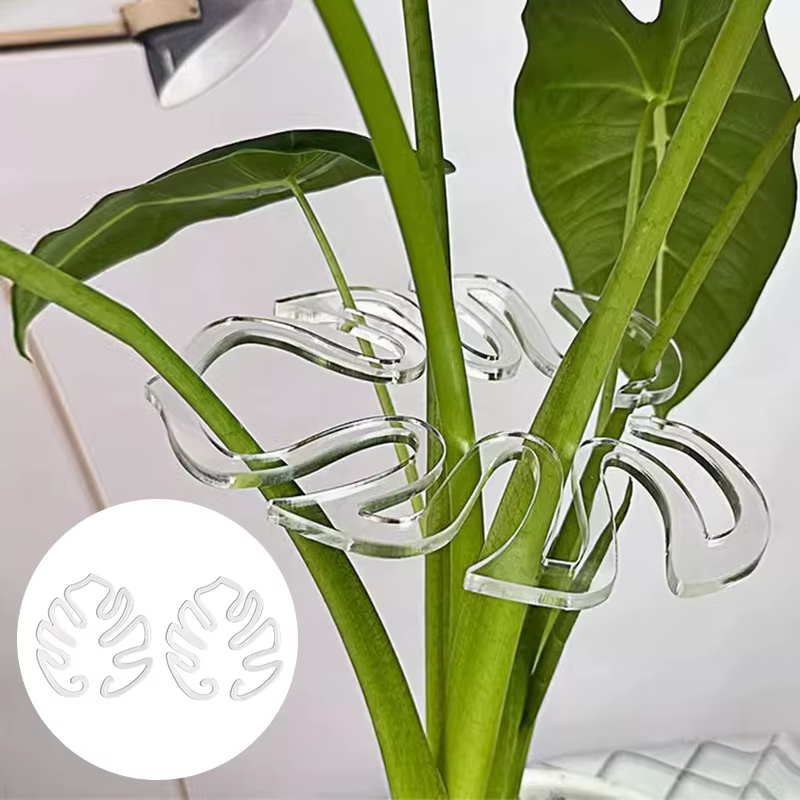 Support pour plantes en forme de Monstera