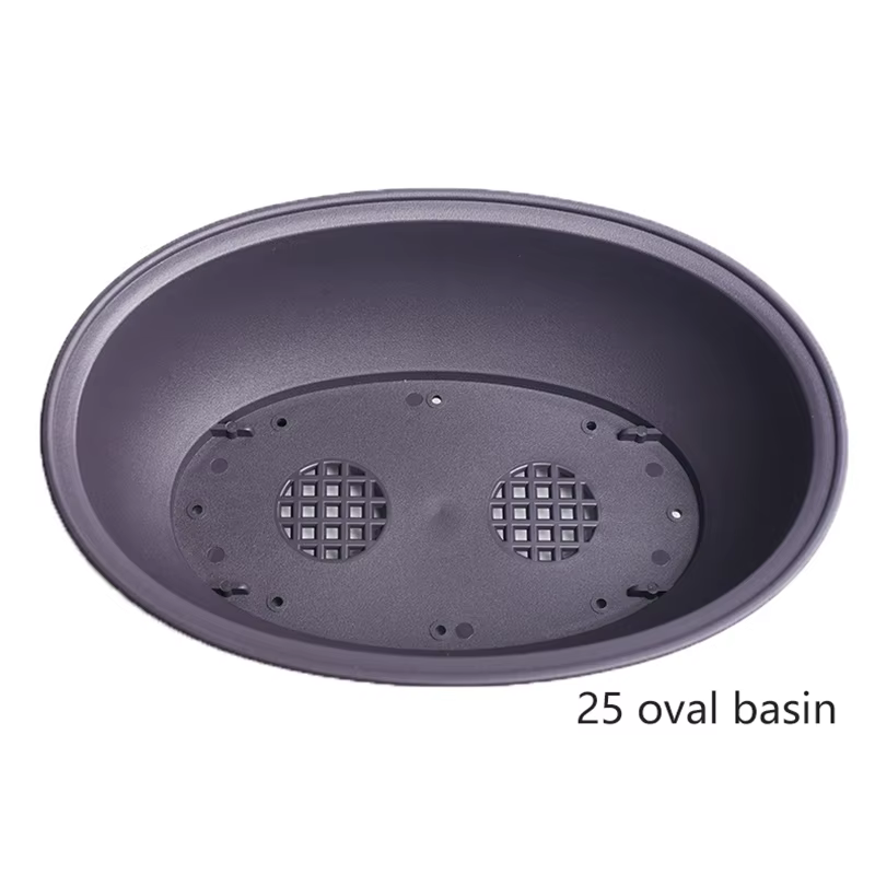 Pots de fleurs en plastique Imitation violet argile plantes