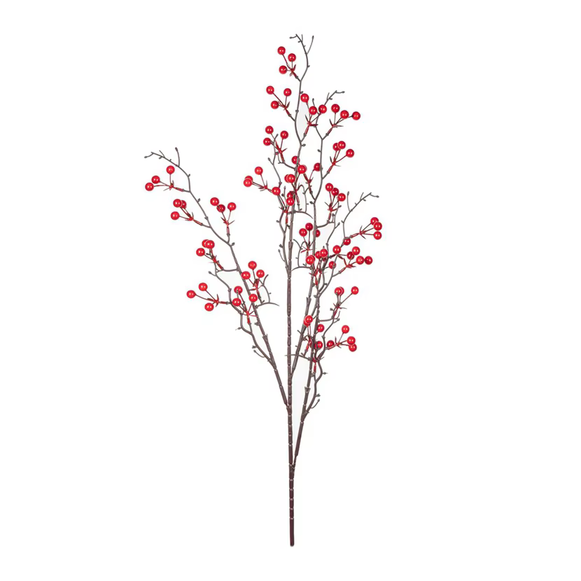 Plantes Artificielles Houx Petit Fruit Rouge