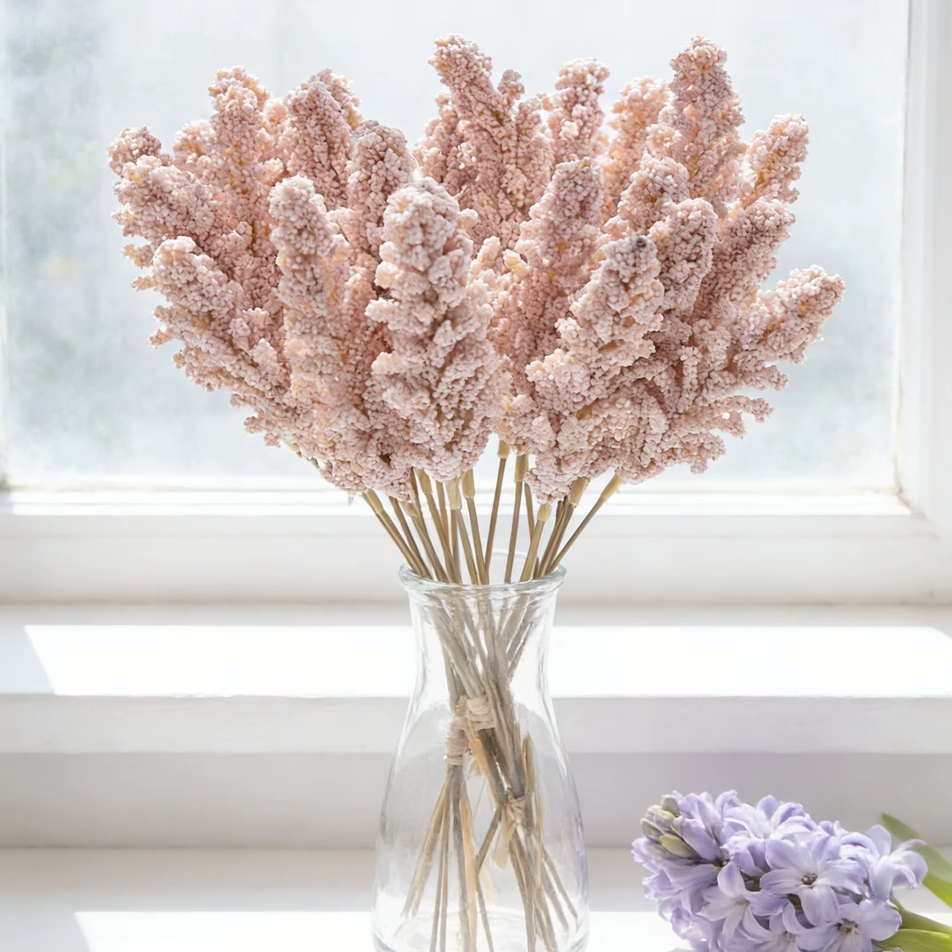 Plantes Artificielles en PE Lavande pour Vase