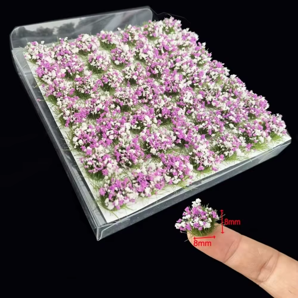 Cluster de fleurs miniatures