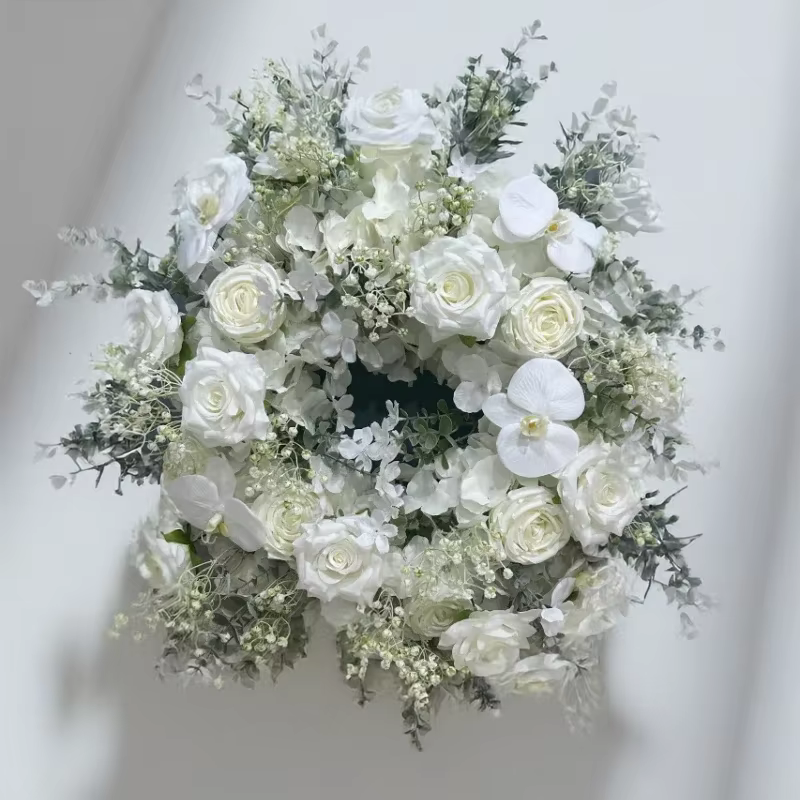 2M Dense réaliste Rose soie