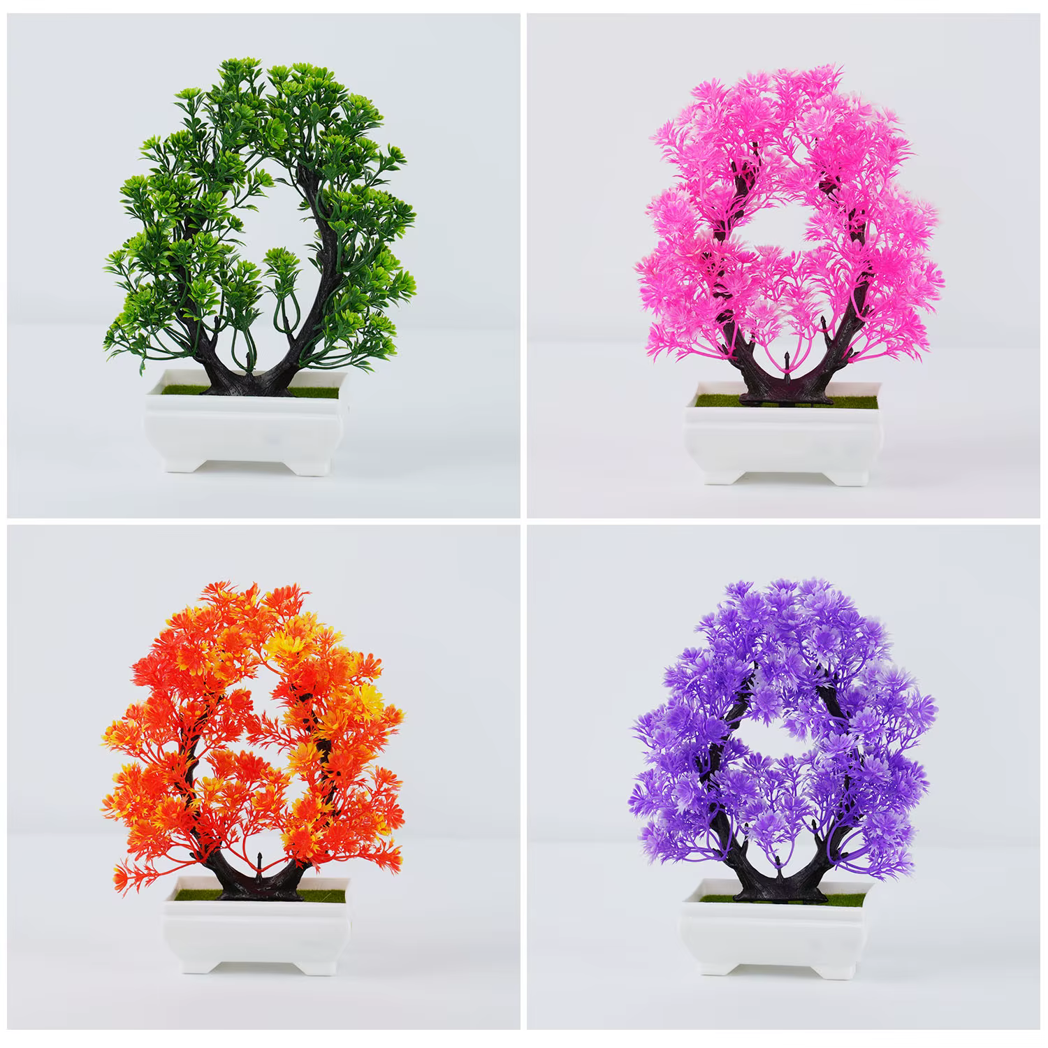 Plantes artificielles bonsaï en pot