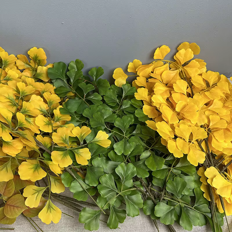 8 pièces de plantes artificielles en plastique