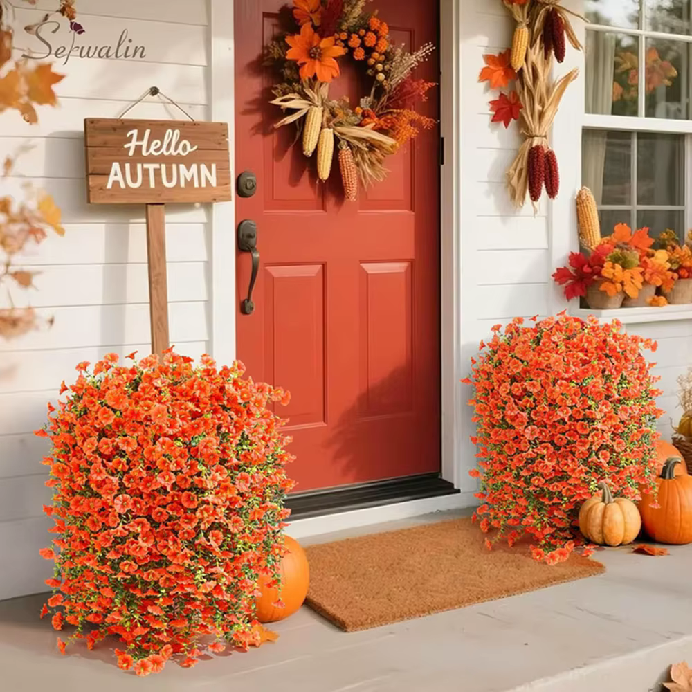 Fleurs artificielles vigne gloire du matin mariage maison chambre Festival décor Halloween cour extérieure arc bricolage accessoires colorés
