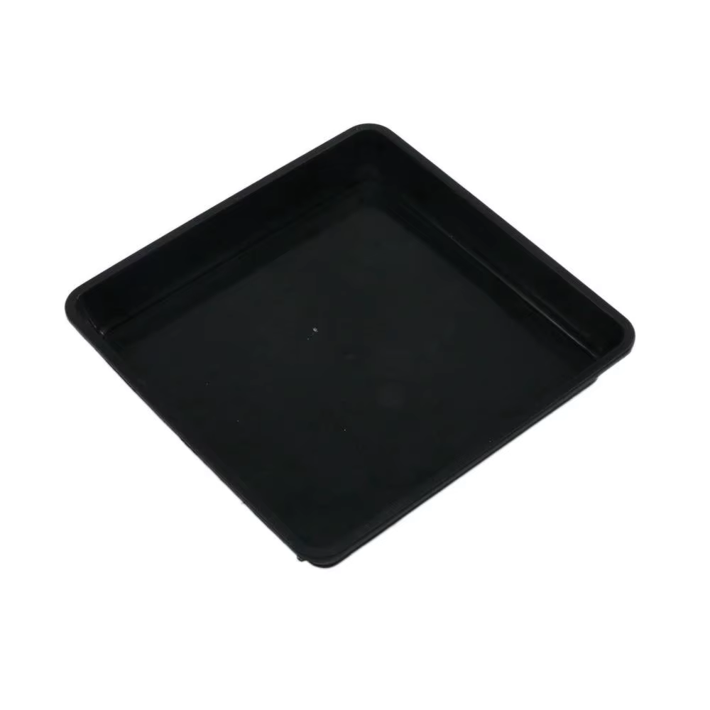 Plateau carré durable pour pot de fleurs