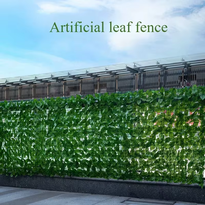 Panneau de clôture de haie artificielle 0.5M/3M