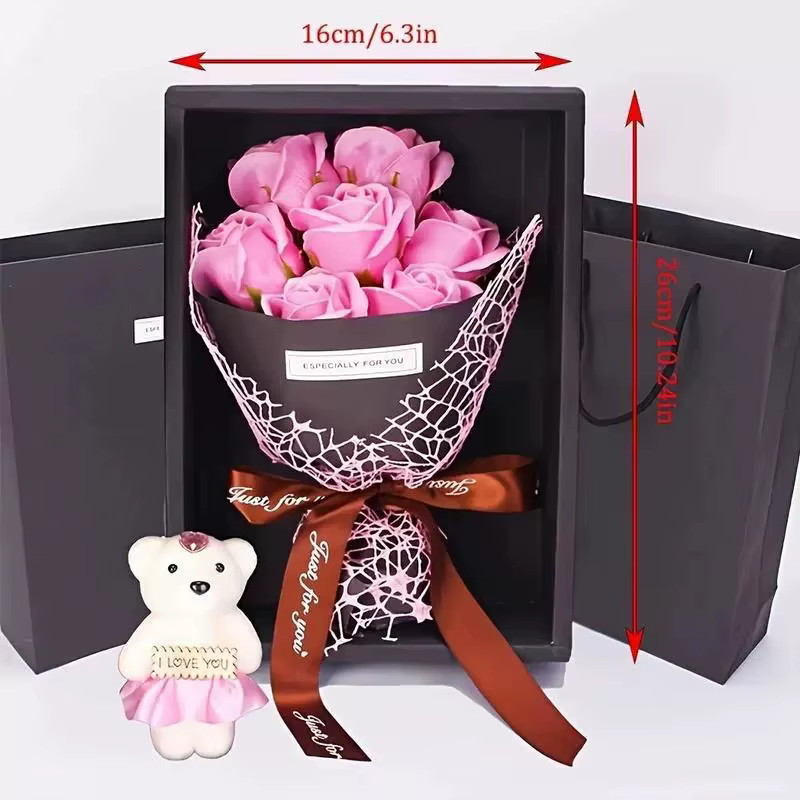 Fleurs artificielles pour la Saint-Valentin