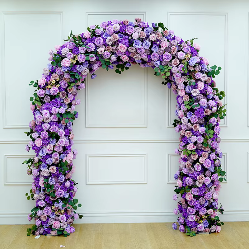 Arc d'hortensia Rose violet