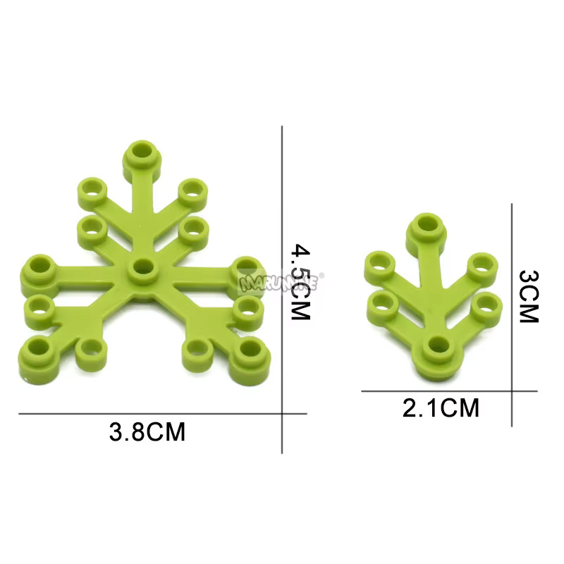 Marumine – blocs de MOC de feuilles d'arbre