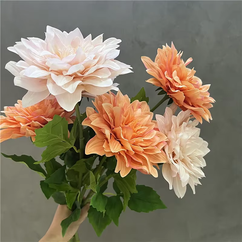 Fausses fleurs de nunlias roses artificielles