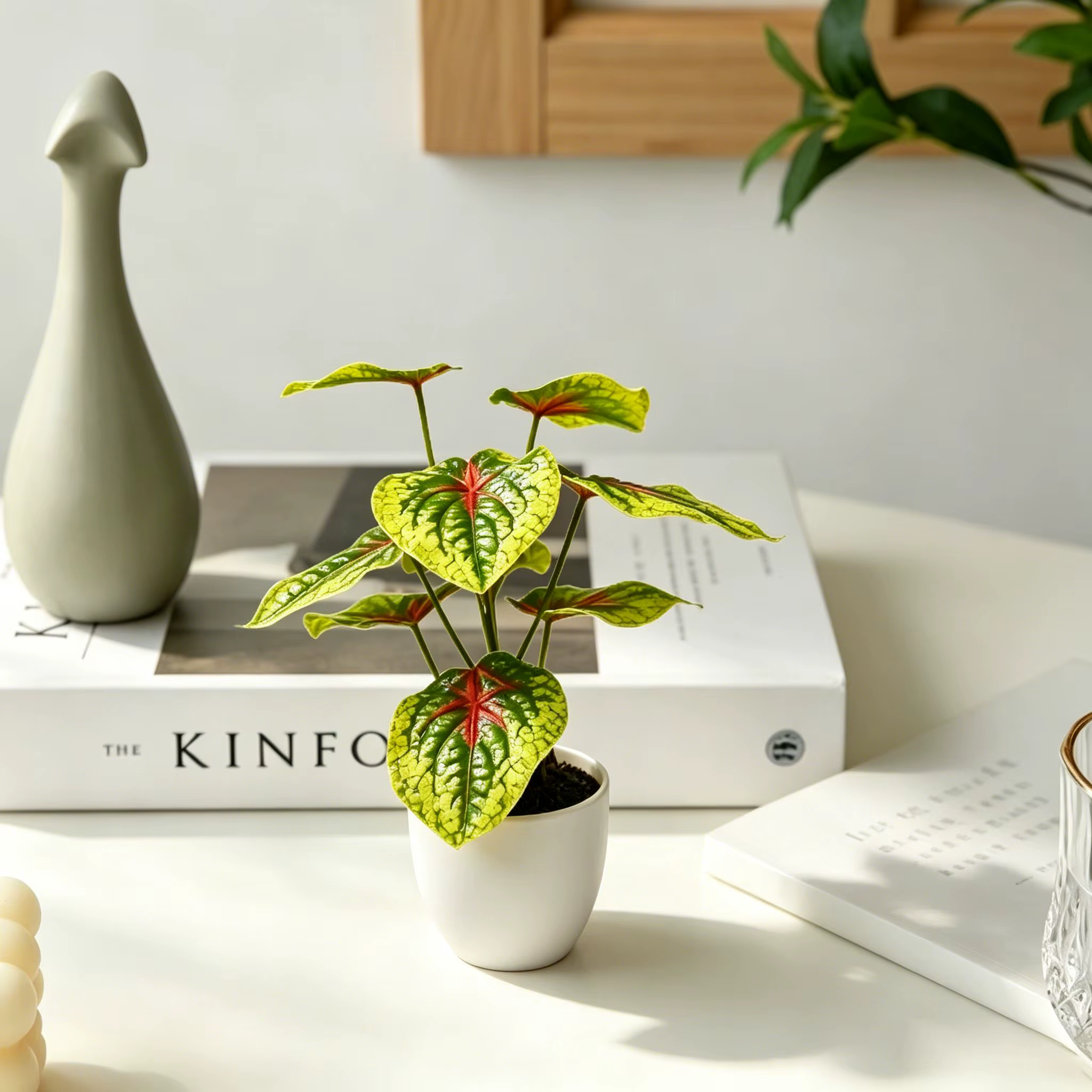 Le cadeau idéal pour les amateurs de plantes : un faux bonsaï de 20 cm