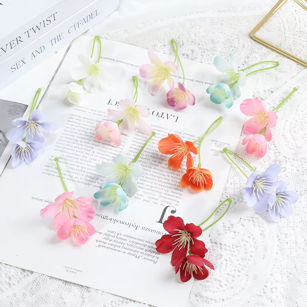 Pétale de fleurs artificielles pour la décoration intérieure
