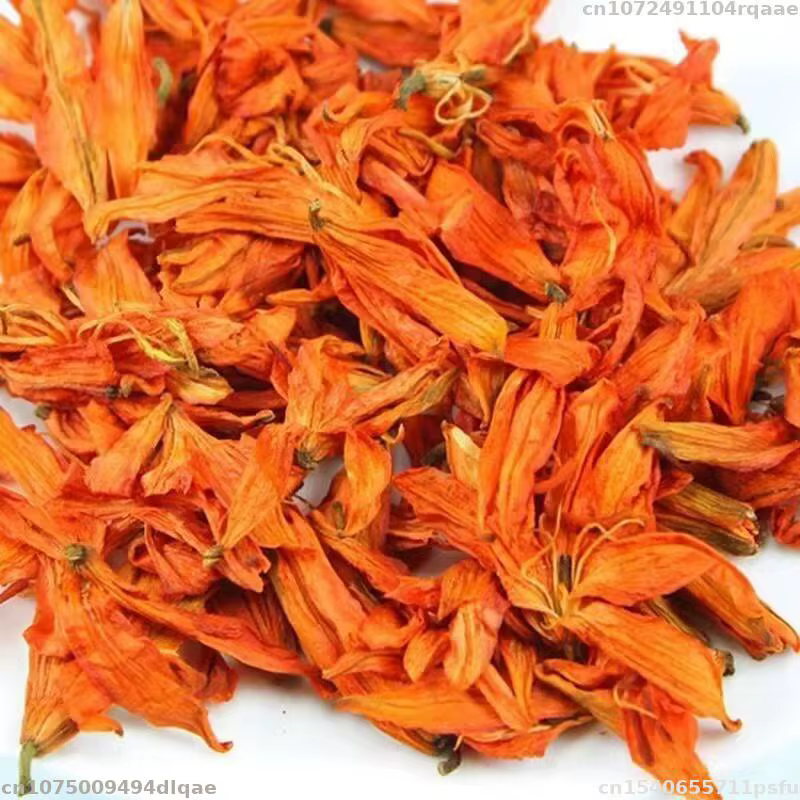 Bai He – fleur séchée de lys 100% de haute qualité