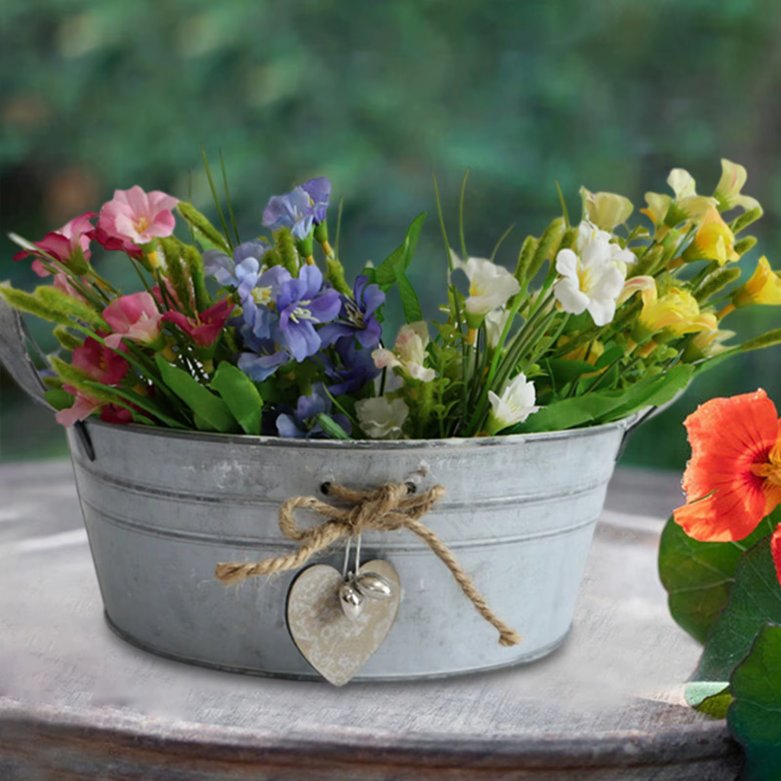 Pot de fleurs en fer SO