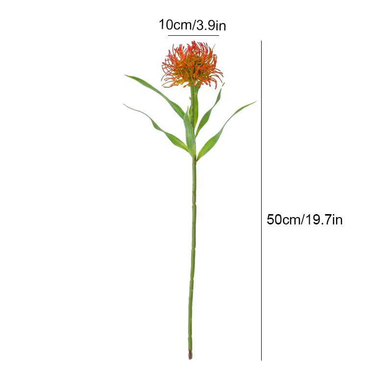 1 pièce, nouvelle fleur de coussin d'aiguille simulée