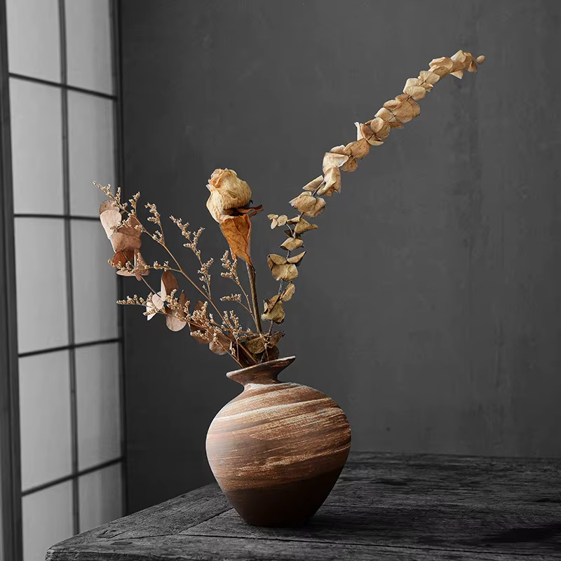 Vases en céramique, vases en céramique brute