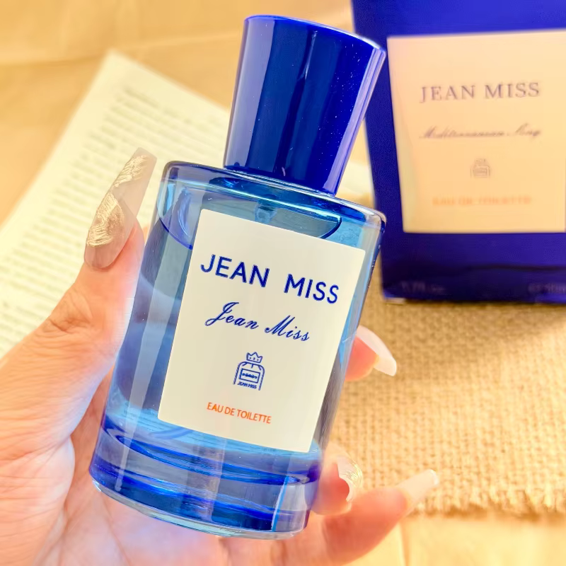 Parfum unisexe Brand Blue Méditerranéen, senteur fraîche et naturelle d'orange, de citron et de figue, eau de parfum fruitée longue durée en spray