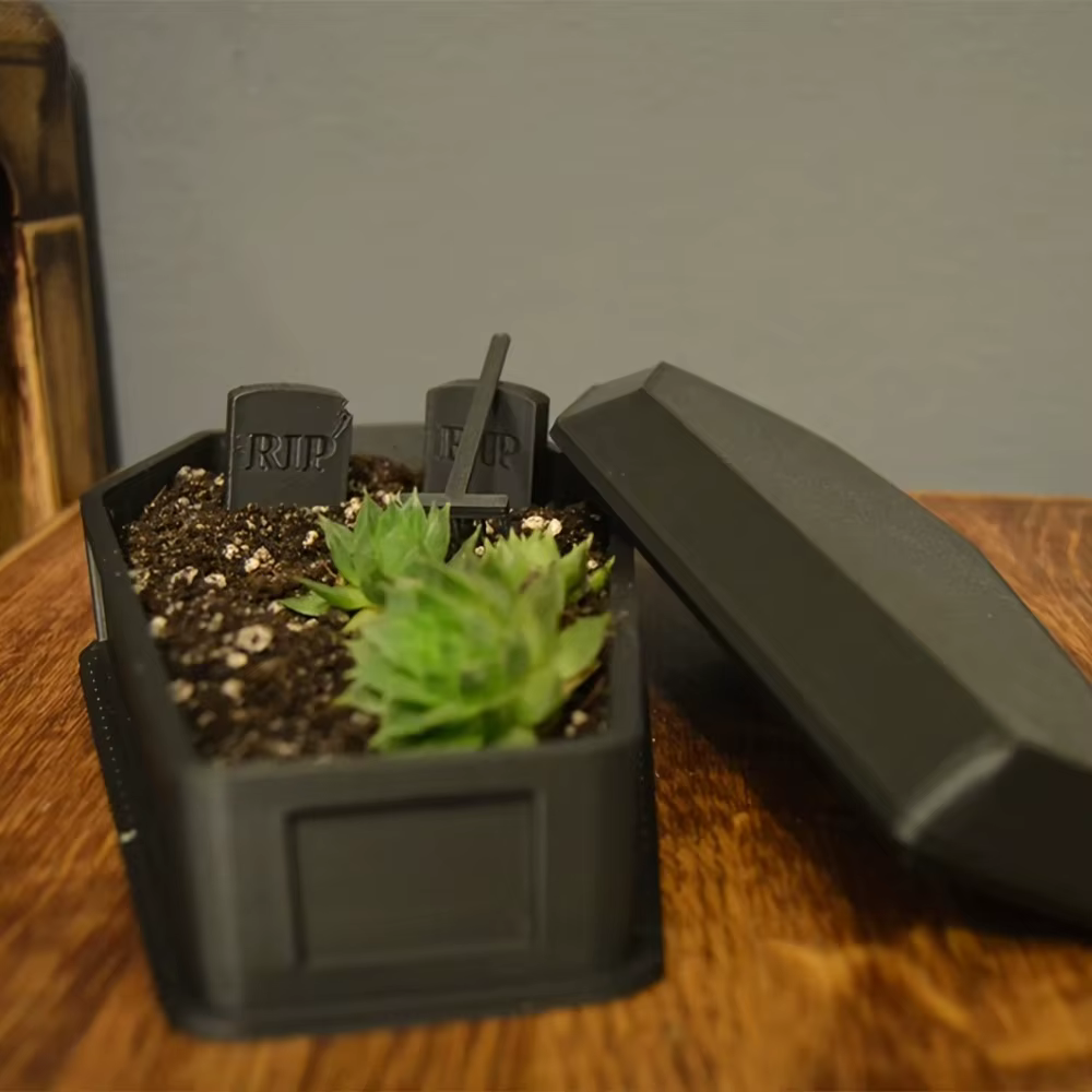 1 pièce Pot à succulentes imprimé en 3D