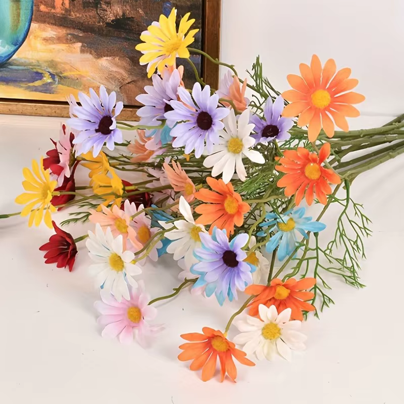Bouquet de fleurs artificielles marguerite