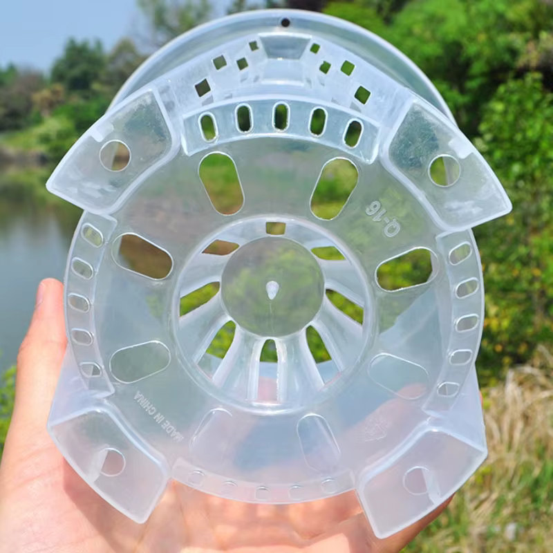 Pot de fleurs transparent en PP pour orchidées