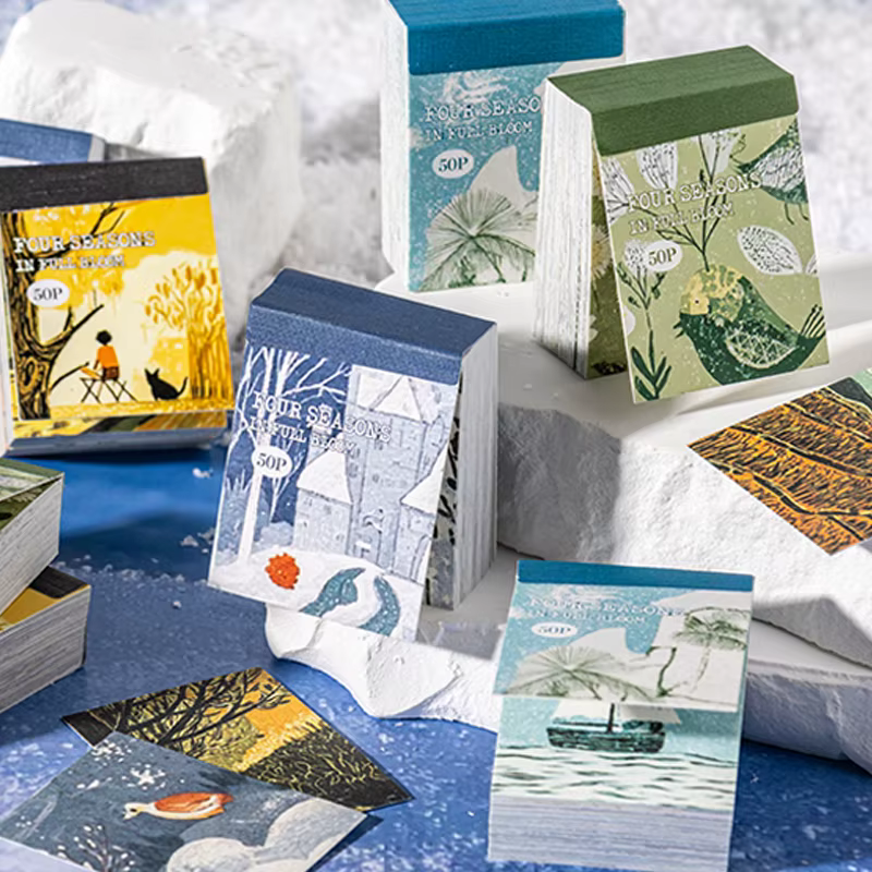 Mr. Paper, autocollants mignons de plantes
