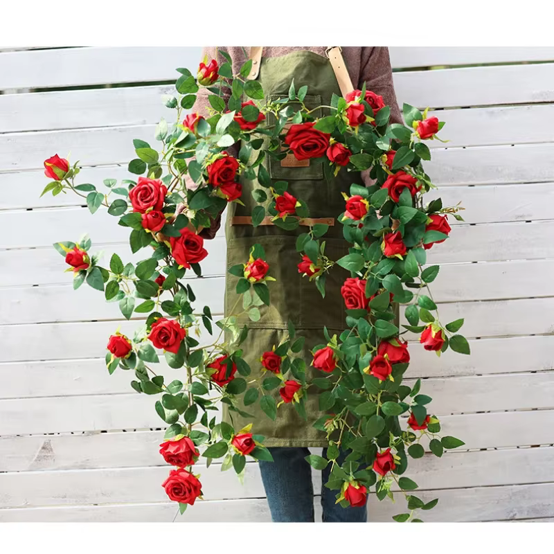 InjStar-Fausses fleurs de vigne artificielles