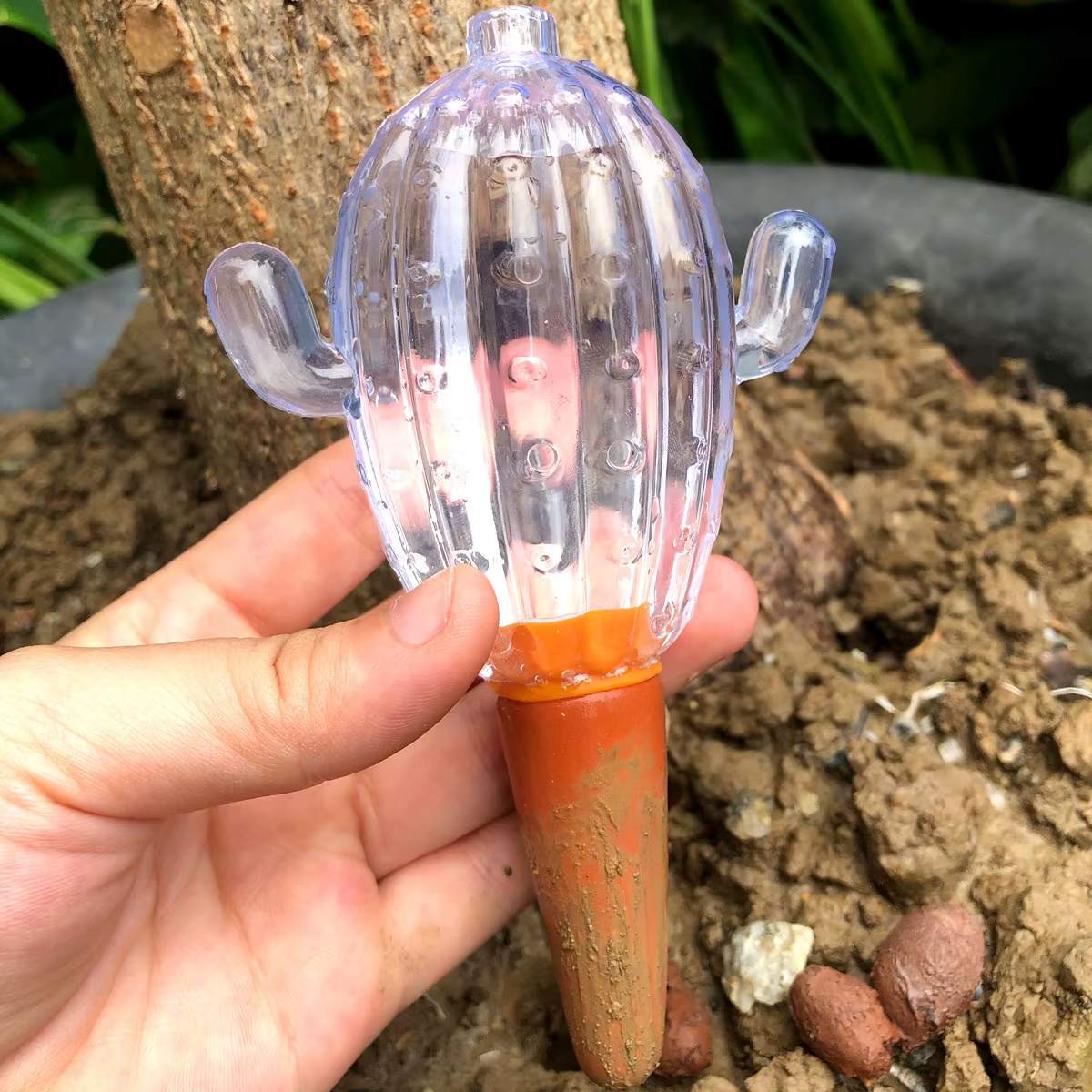 4 Piques d'arrosage automatique pour plantes de jardin